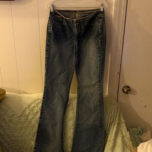 LEI Flare Women's Jeans in Classic Blue